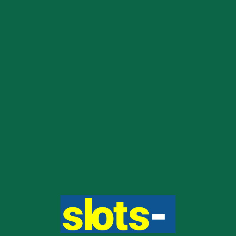 slots‐