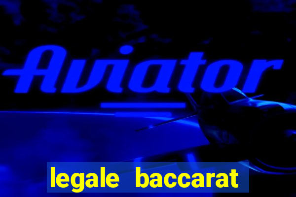 legale baccarat online casinos