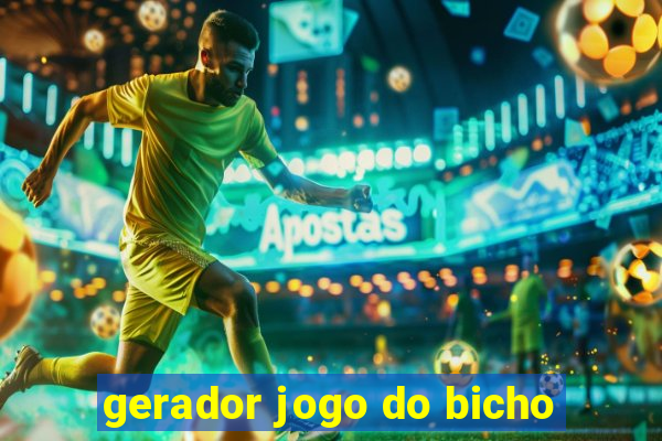 gerador jogo do bicho