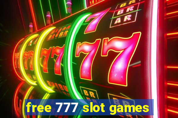 free 777 slot games