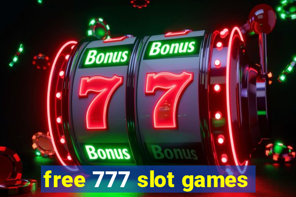 free 777 slot games