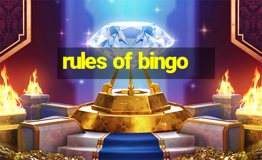 rules of bingo