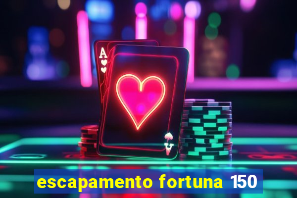 escapamento fortuna 150