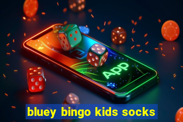 bluey bingo kids socks