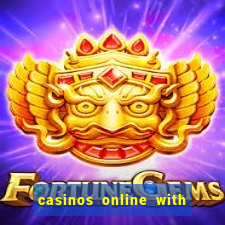 casinos online with no deposit bonus