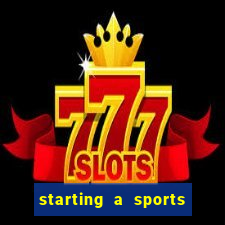 starting a sports betting company