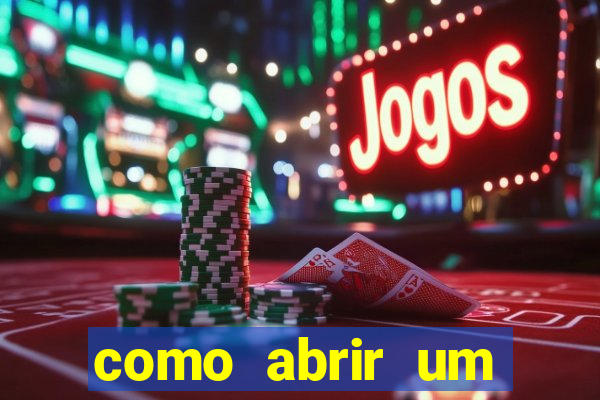 como abrir um cassino online