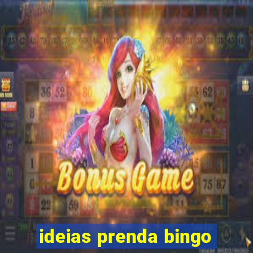 ideias prenda bingo