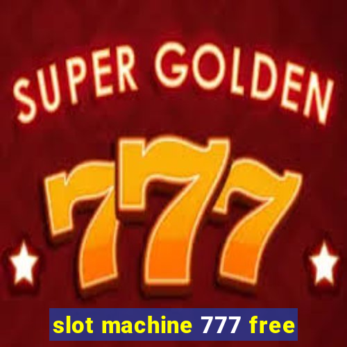 slot machine 777 free