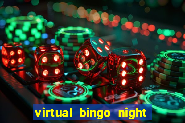 virtual bingo night with friends