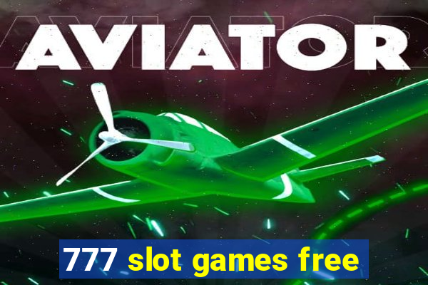 777 slot games free