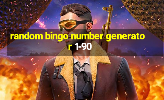 random bingo number generator 1-90