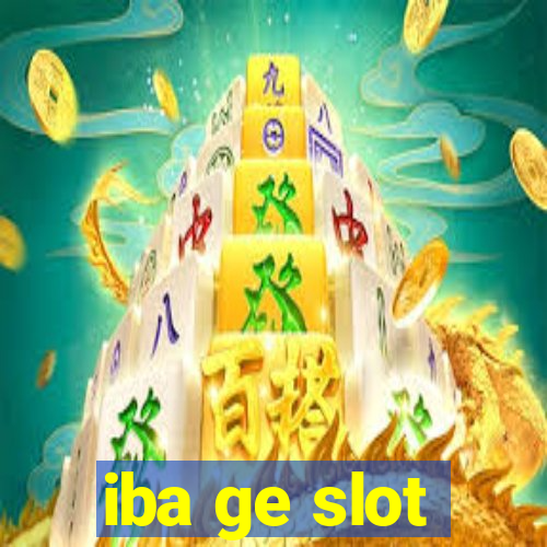 iba ge slot