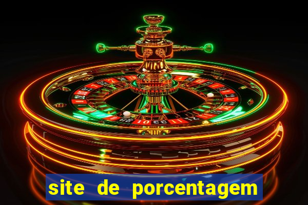 site de porcentagem de slots