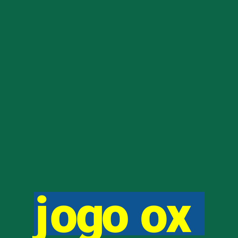 jogo ox