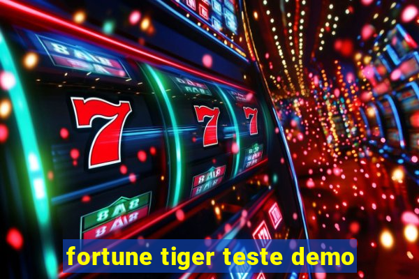 fortune tiger teste demo