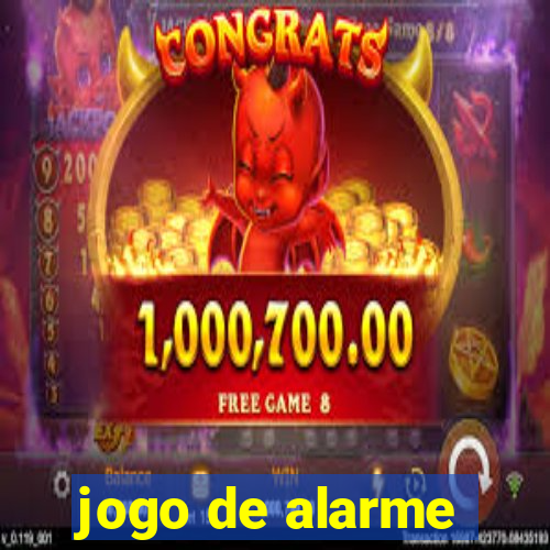 jogo de alarme