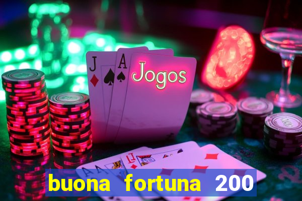 buona fortuna 200 fios casal