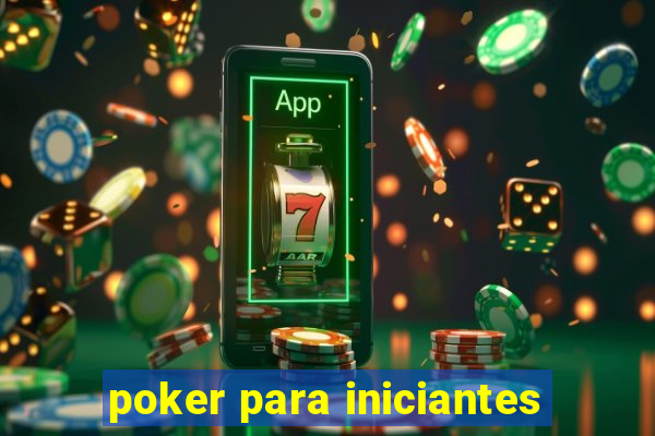 poker para iniciantes