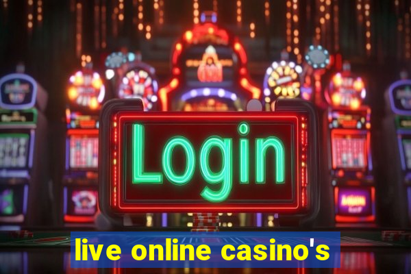 live online casino's