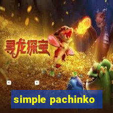 simple pachinko