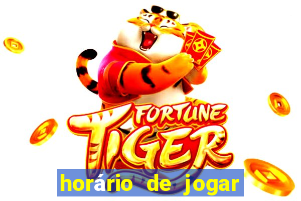 horário de jogar fortune rabbit