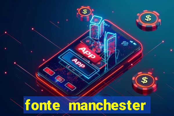 fonte manchester city download