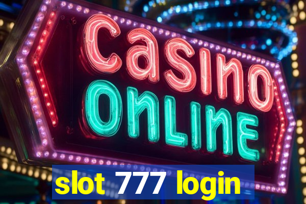 slot 777 login