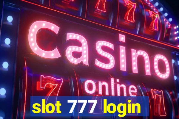 slot 777 login