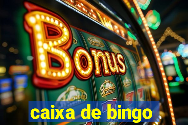 caixa de bingo