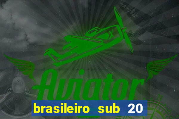 brasileiro sub 20 ao vivo