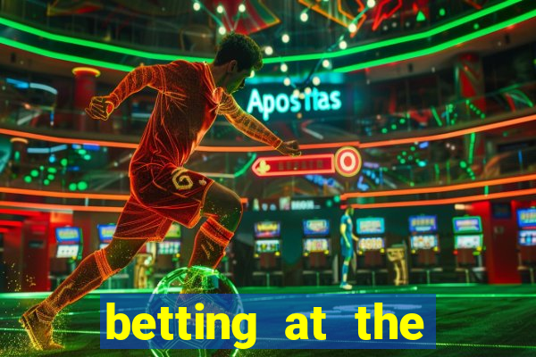 betting at the horse track