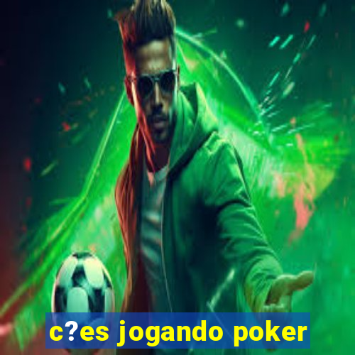 c?es jogando poker