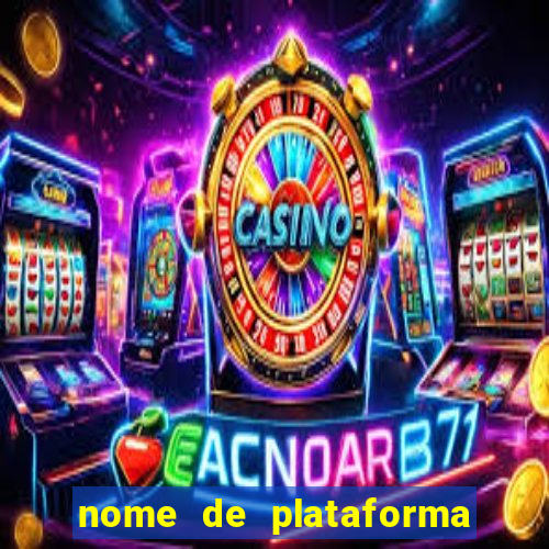 nome de plataforma de jogos