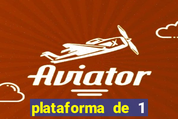 plataforma de 1 real depósito bet