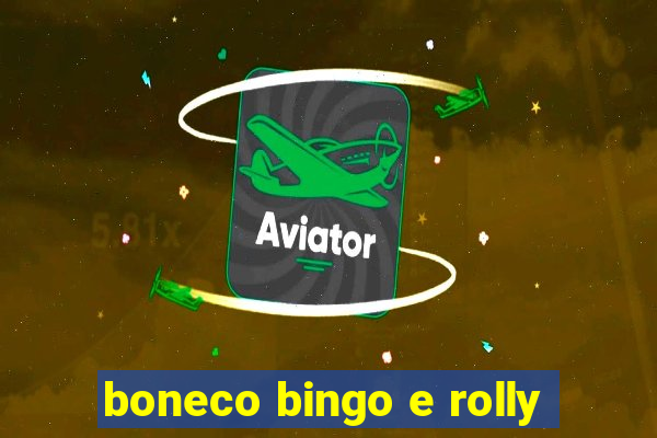 boneco bingo e rolly