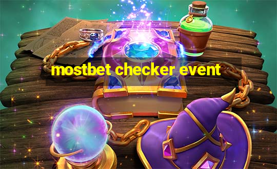 mostbet checker event