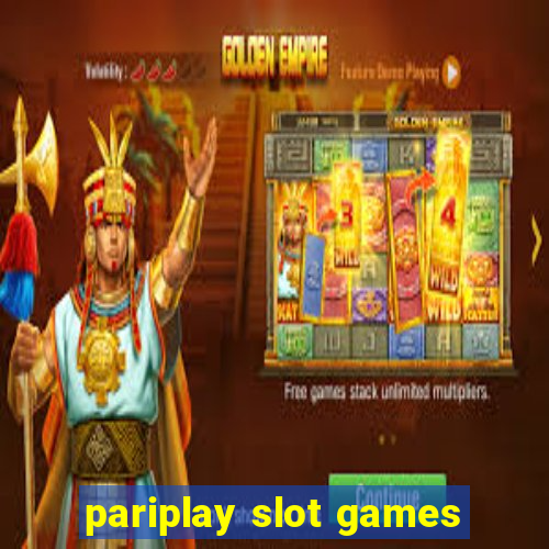 pariplay slot games