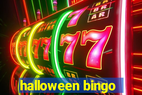 halloween bingo