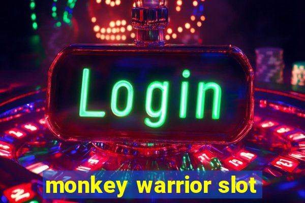 monkey warrior slot