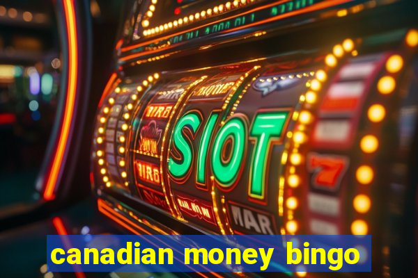 canadian money bingo