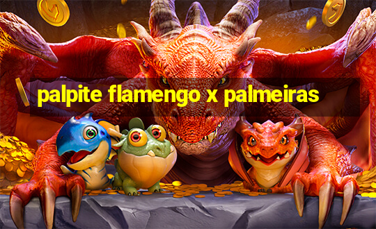 palpite flamengo x palmeiras