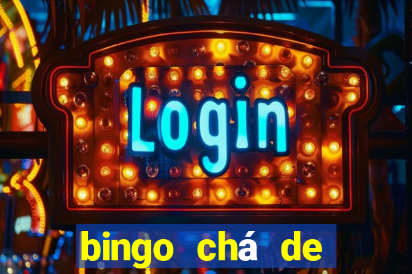 bingo chá de revela??o para imprimir