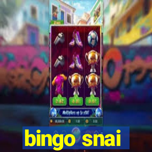 bingo snai