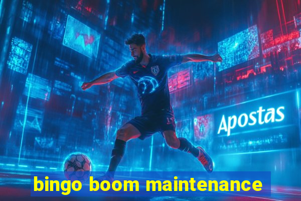 bingo boom maintenance