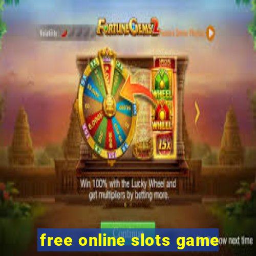 free online slots game