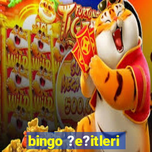 bingo ?e?itleri