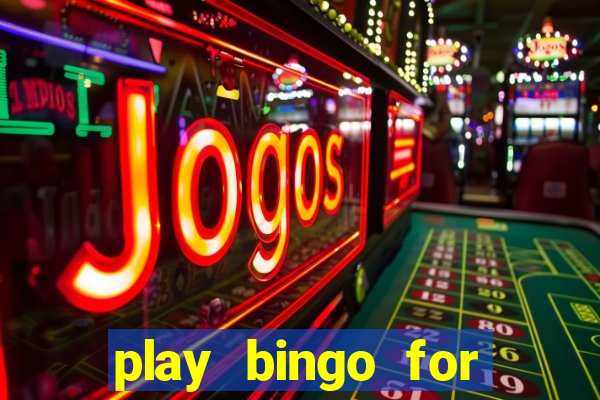 play bingo for money online