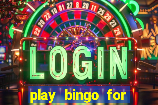 play bingo for money online