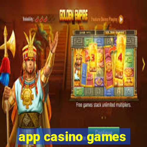 app casino games